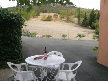 DOMAINE DE COLOMBE - 039;espace privatif du gîte - Crédit : Gîtes de France
