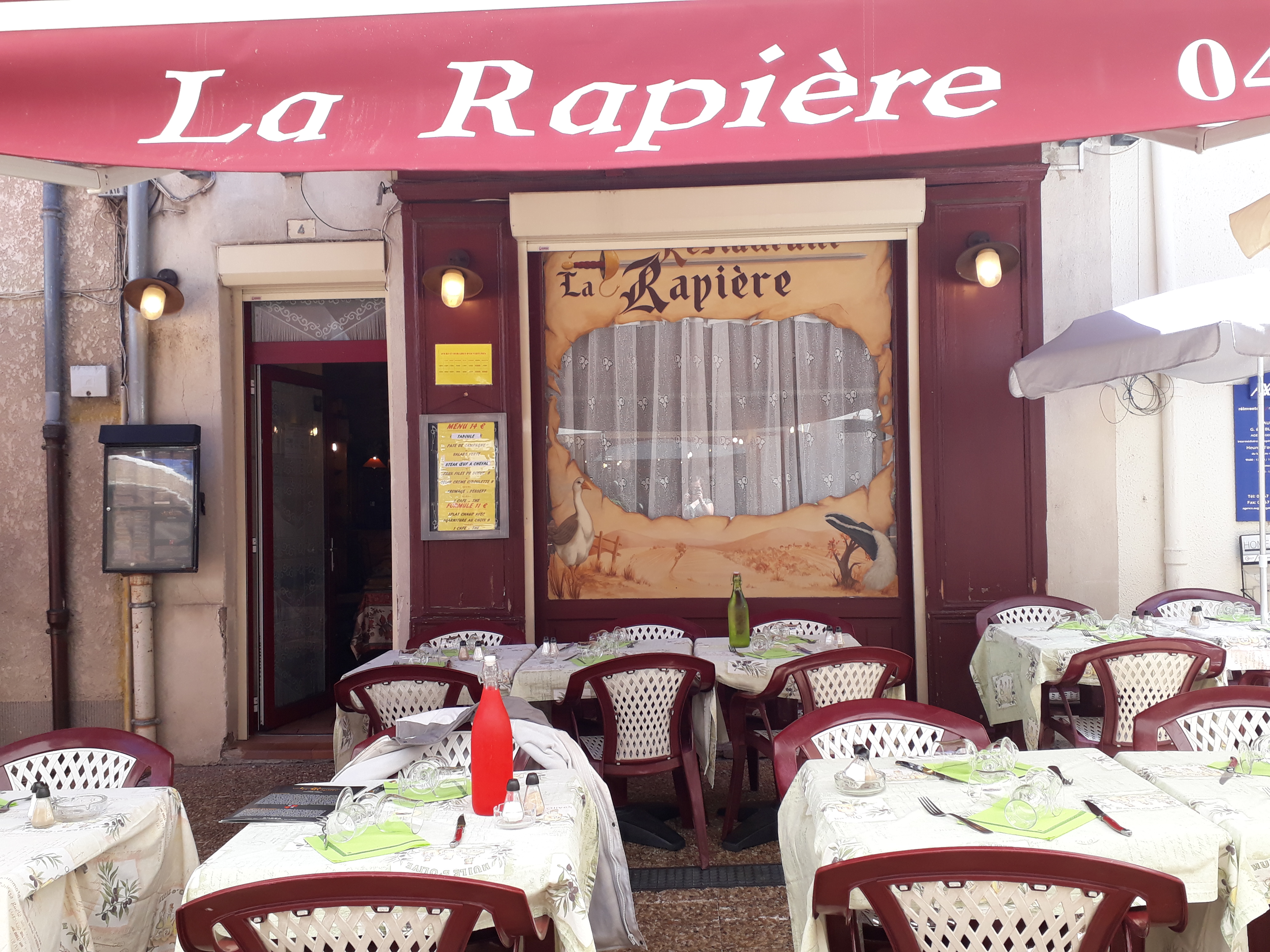 LA RAPIERE - Restaurant La Rapière - Crédit : Office de Tourisme Grand Orb