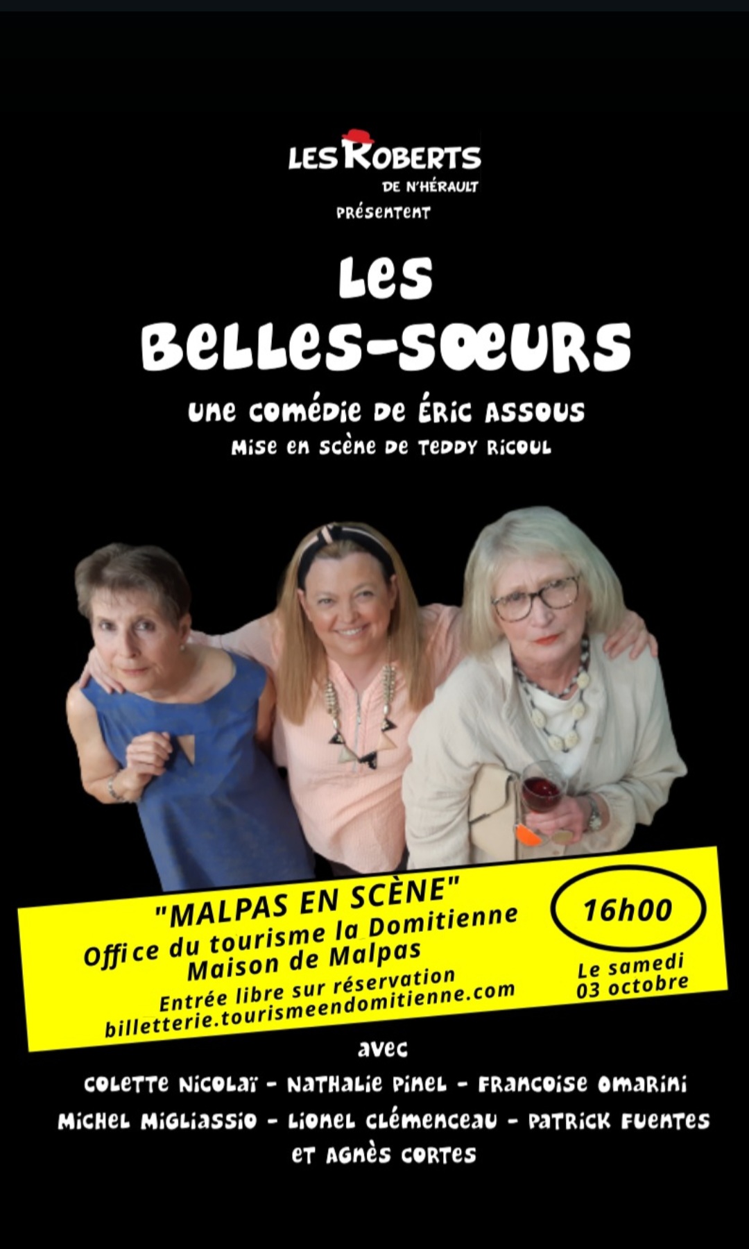 MALPAS EN SCÈNE : LES BELLES-SŒURS