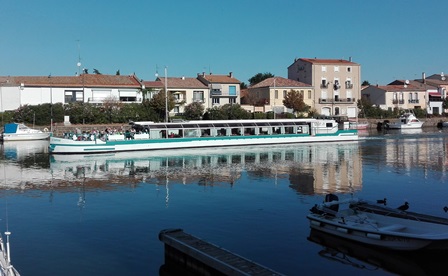 Les Bateaux du Soleil à Agde Croisières sur le Canal - Le Capitan Herault Agde