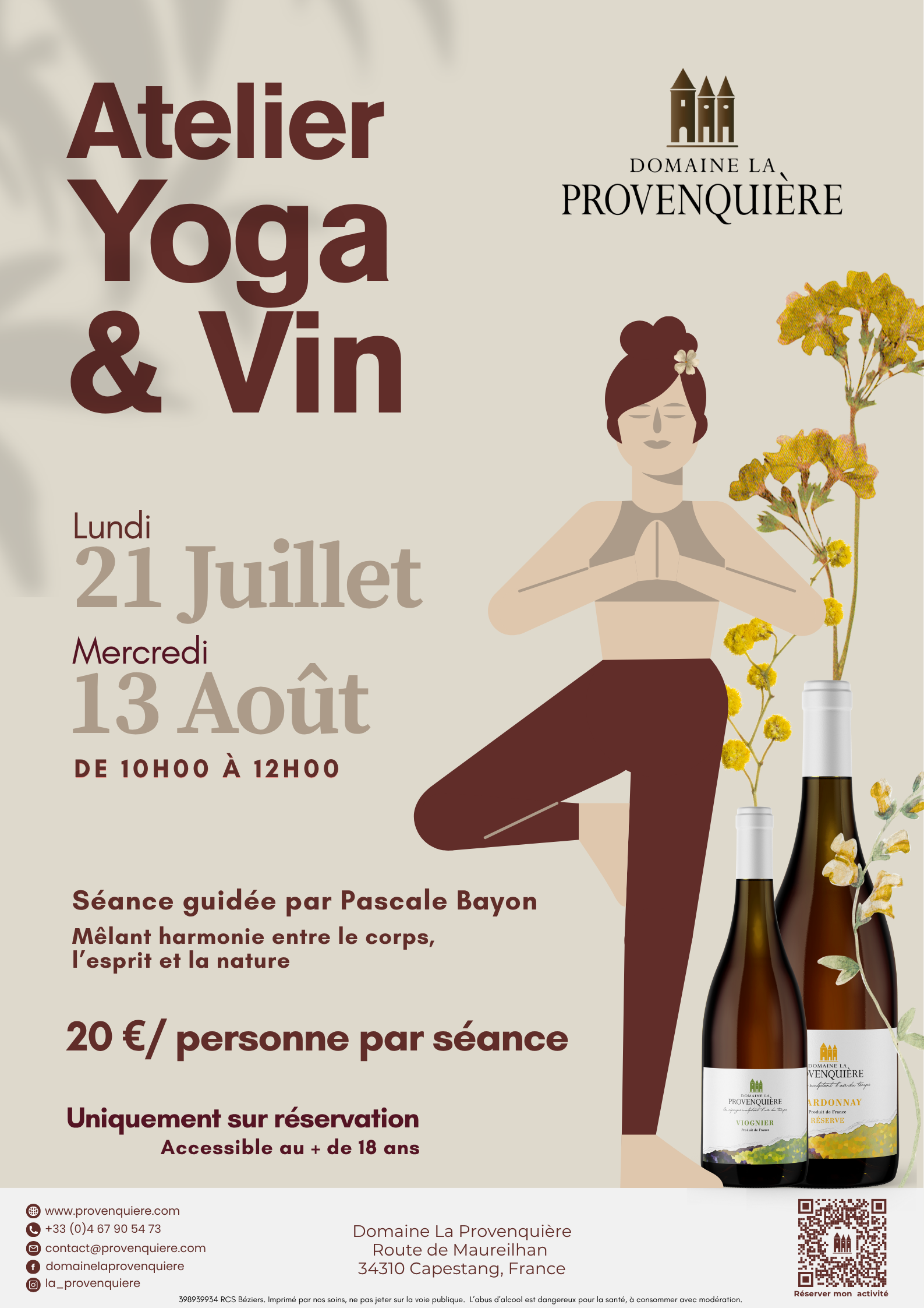 Affiches ateliers été 2025 - 2