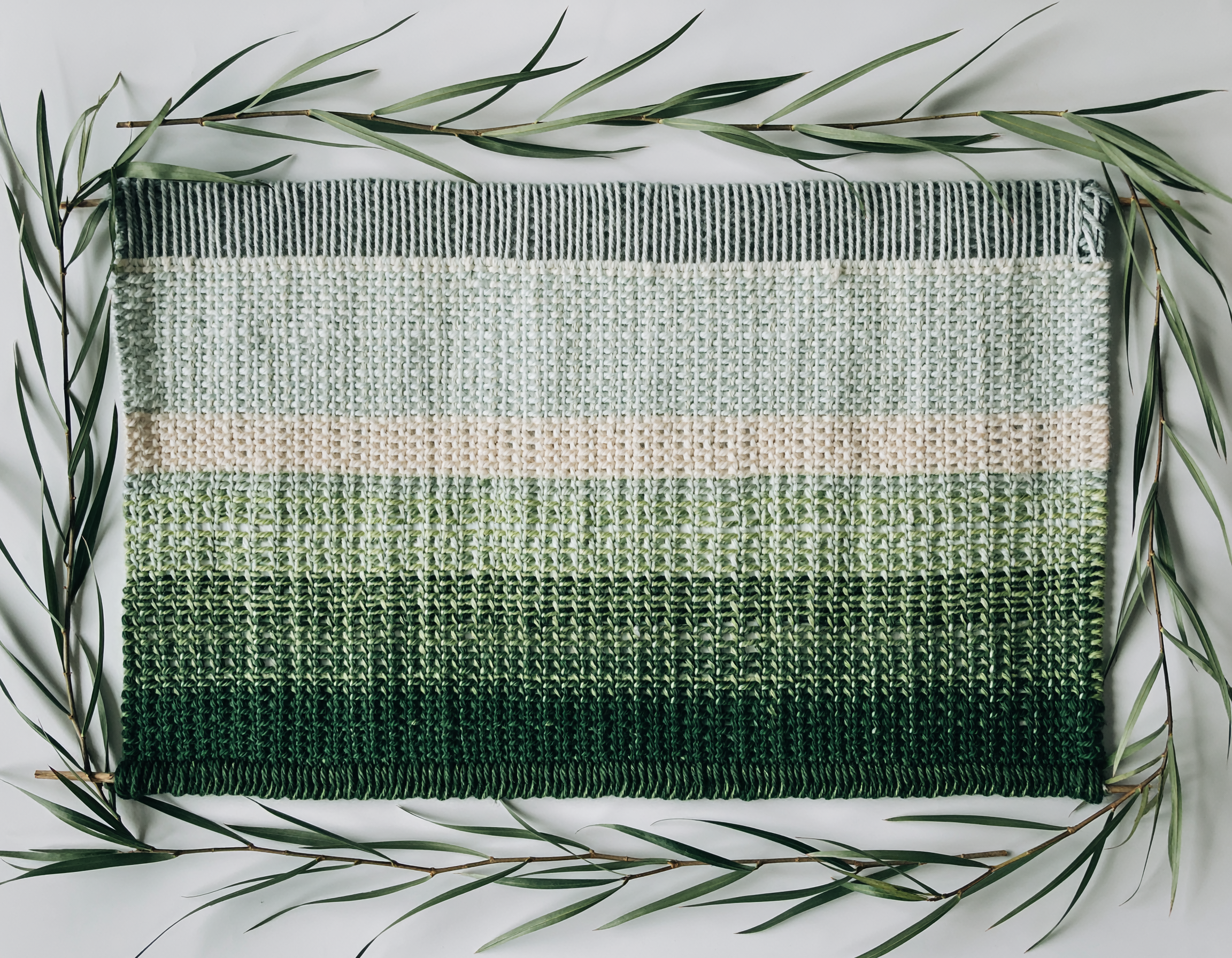 LES ATELIERS DE LA CABANE :  TISSAGE VÉGÉTAL