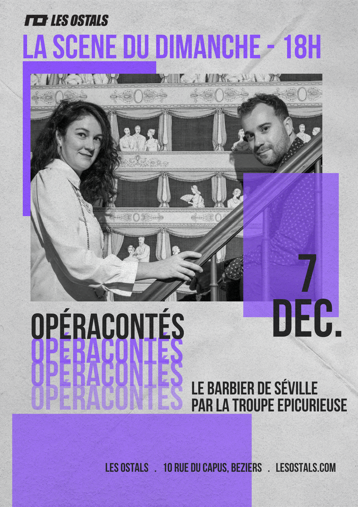 LA SCÈNE DU DIMANCHE - OPÉRACONTÉS