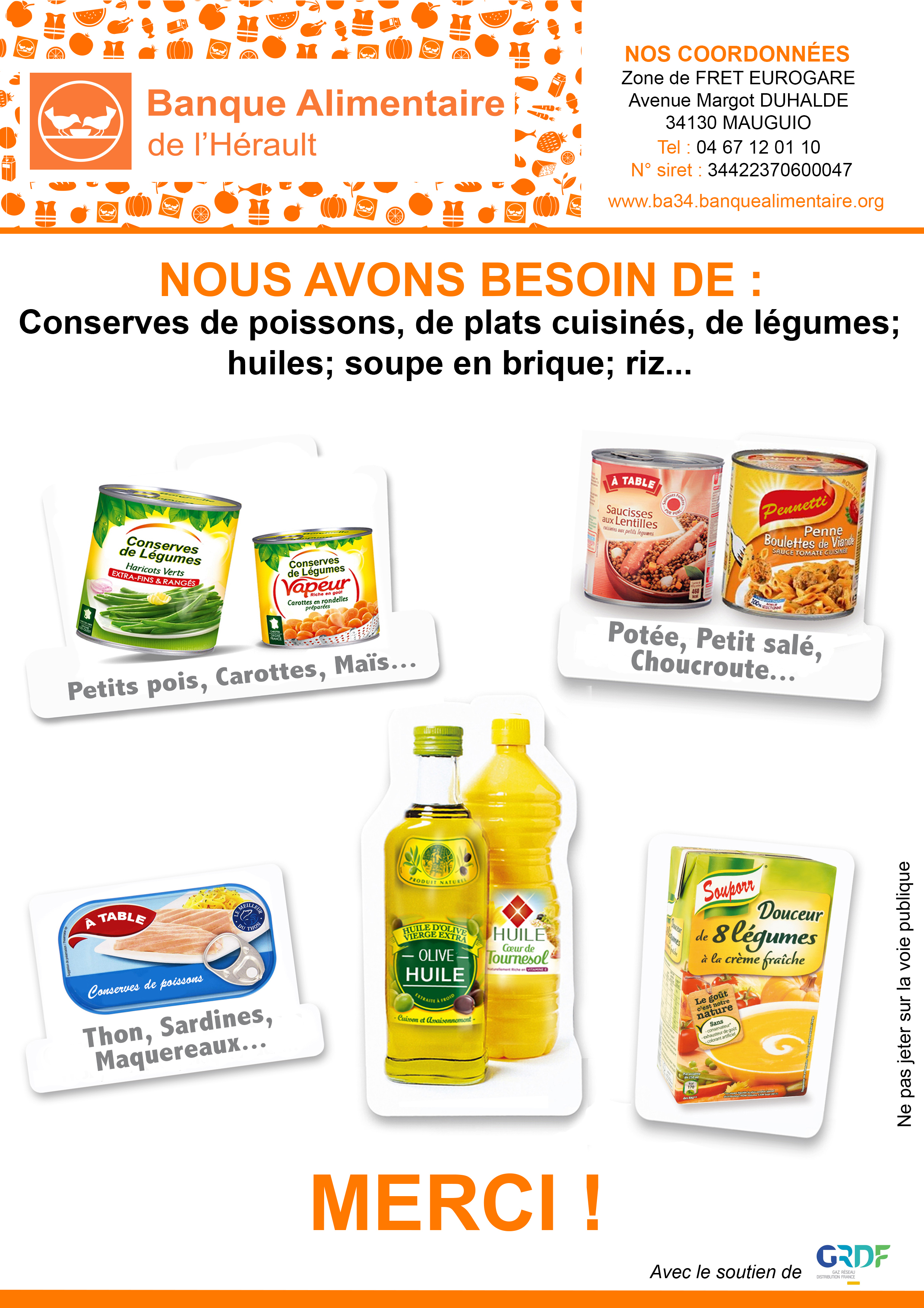 COLLECTE DE LA BANQUE ALIMENTAIRE