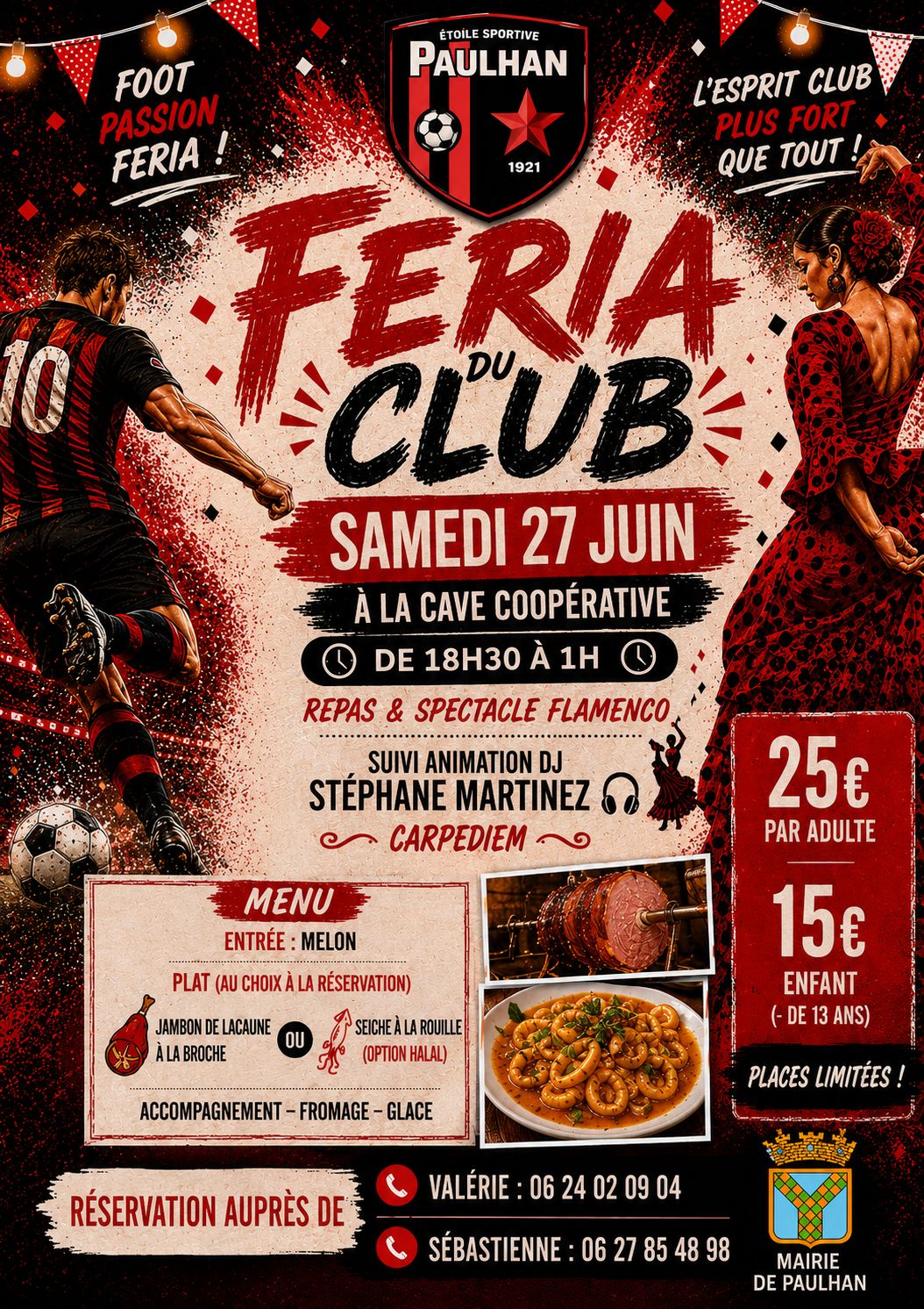 FERIA DU CLUB DE FOOT ESP — visuel événement