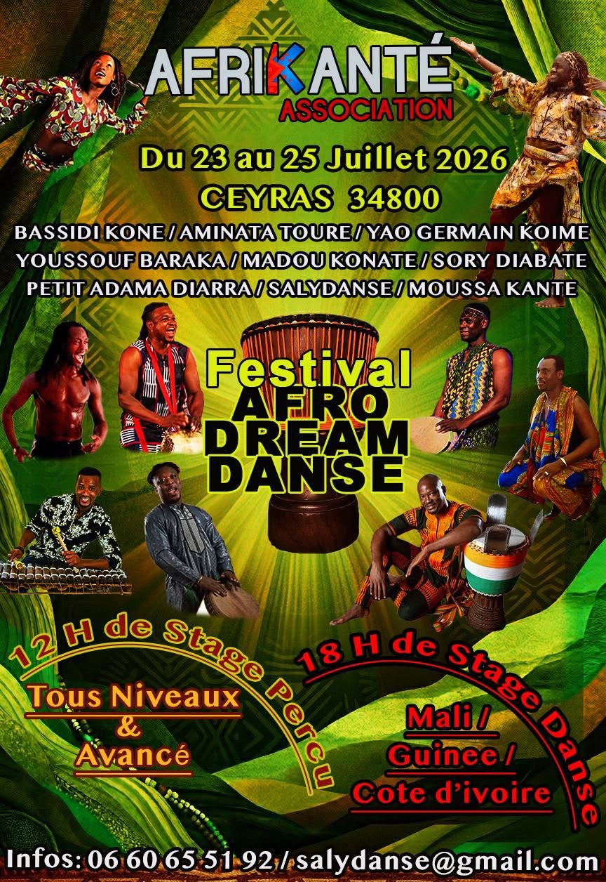 FESTIVAL AFRODREAM DANSE