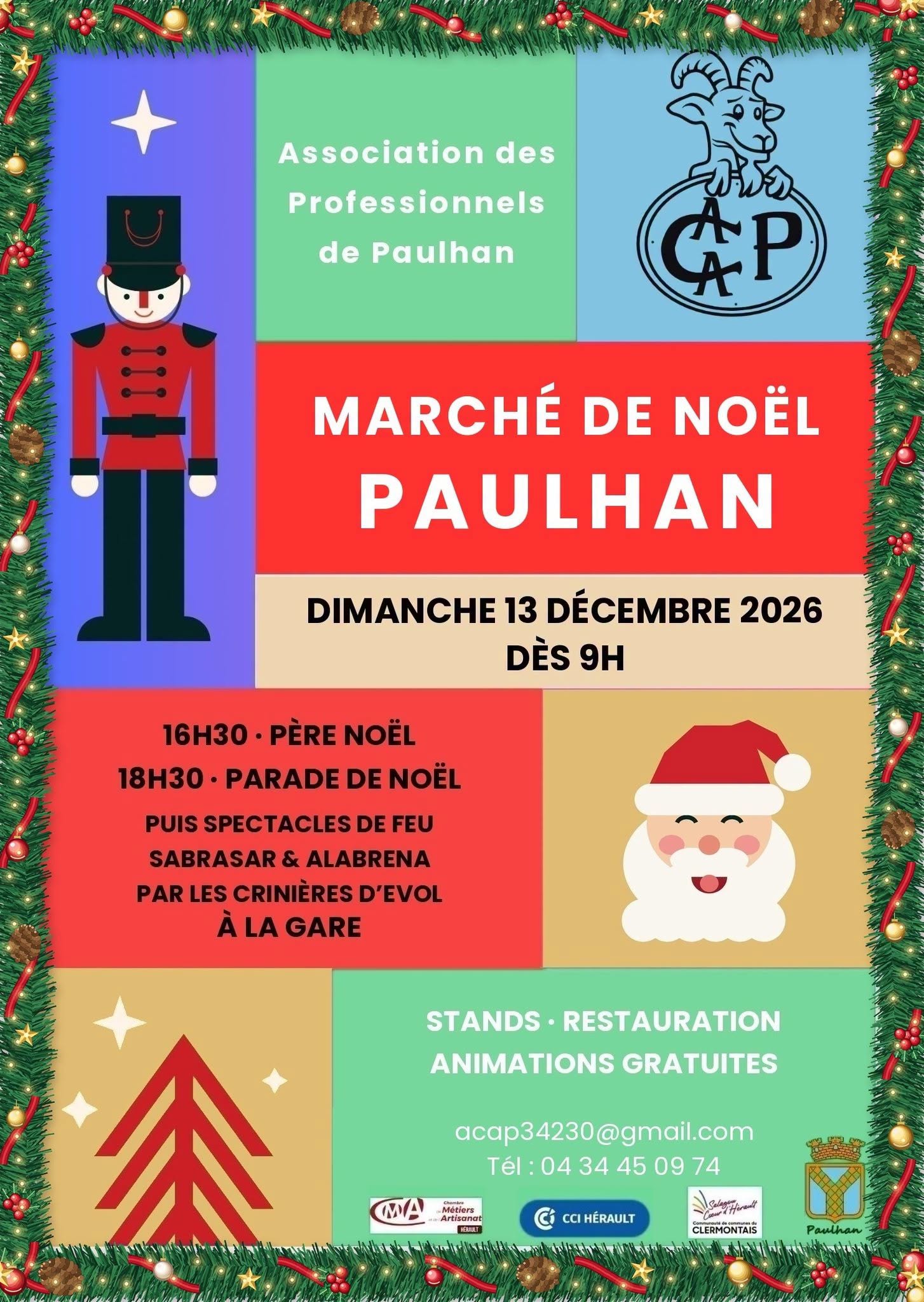 Photo de couverture - MARCHÉ DE NOEL DE PAULHAN