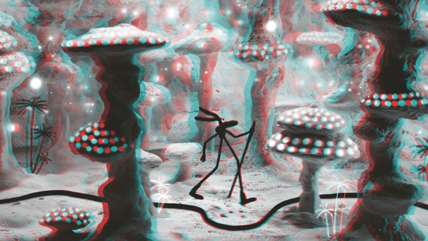 VIENS DESSINER EN RELIEF ET ENFILE TES LUNETTES 3D !