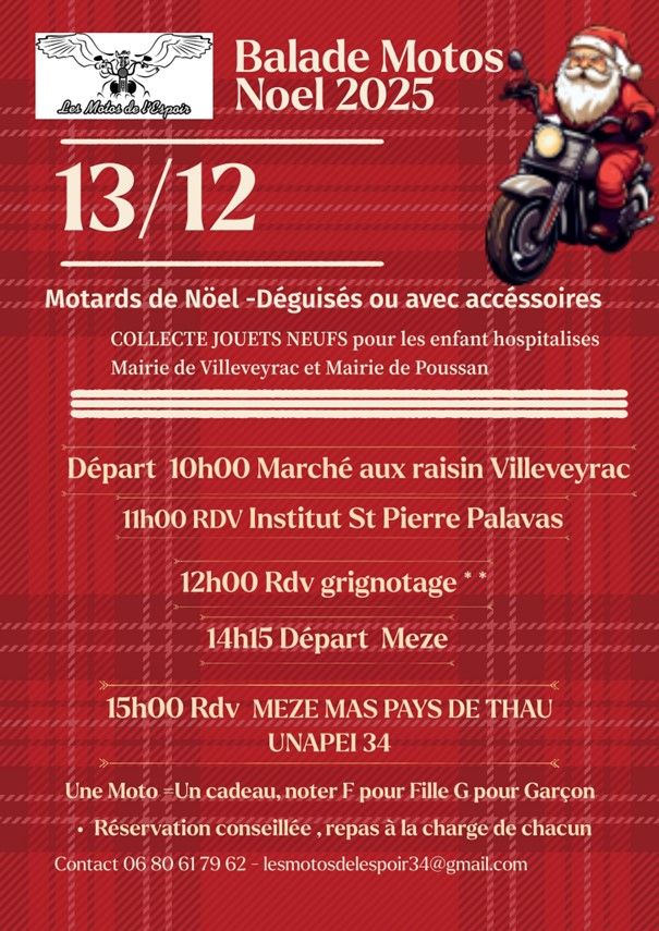 Les motos de l'espoir Les motos de l'espoir