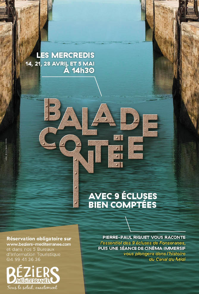 Avec 9 écluses bien comptées