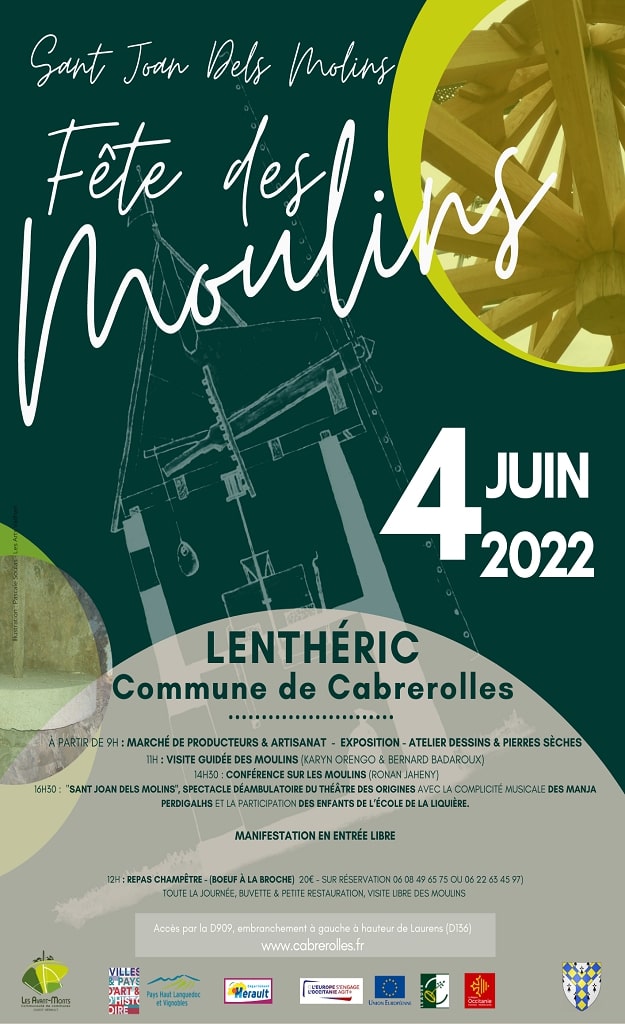 SANT JOAN DELS MOLINS « FÊTE DES MOULINS »