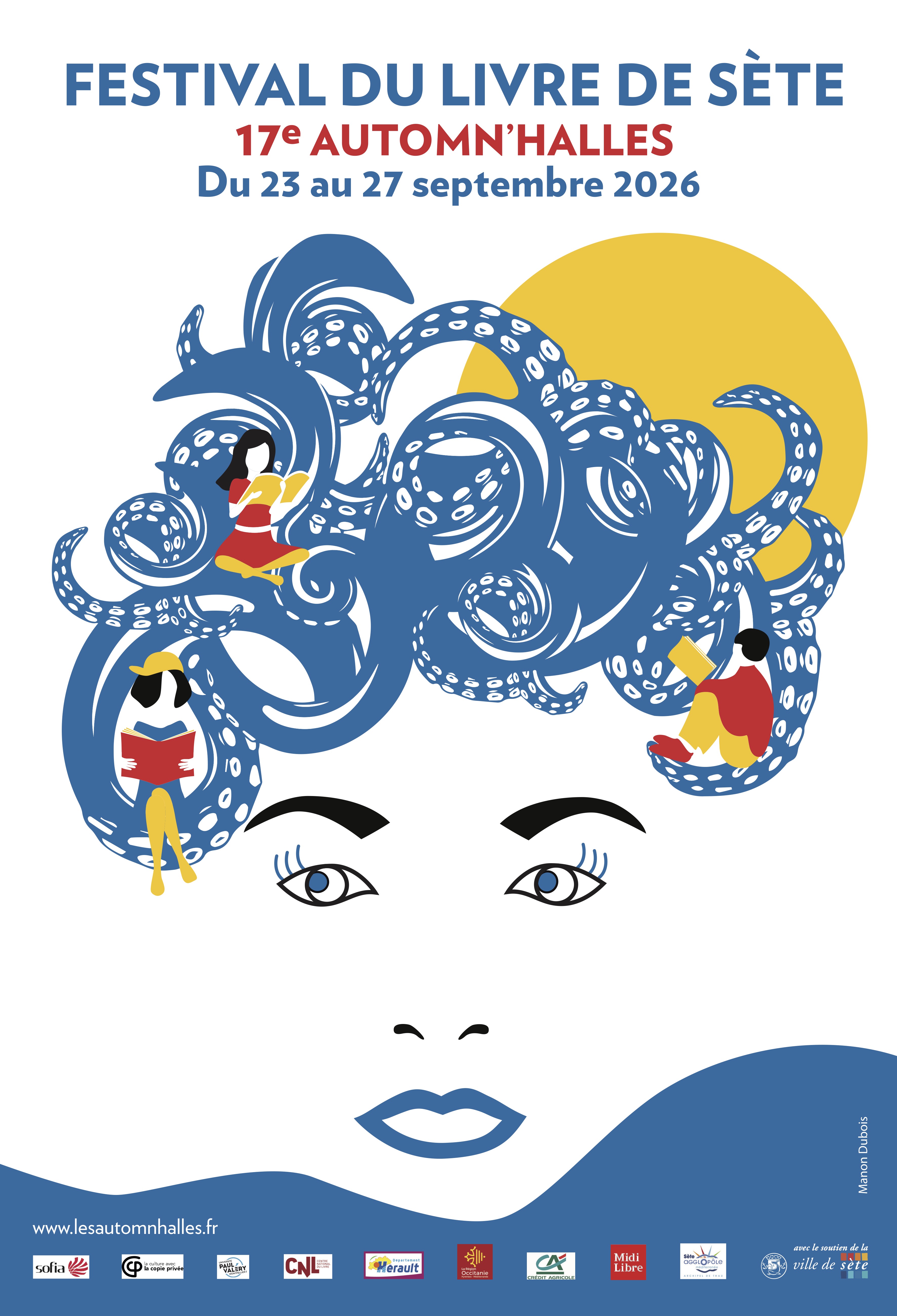 Affiche : FESTIVAL DU LIVRE DE SÈTE LES AUTON'HALLES