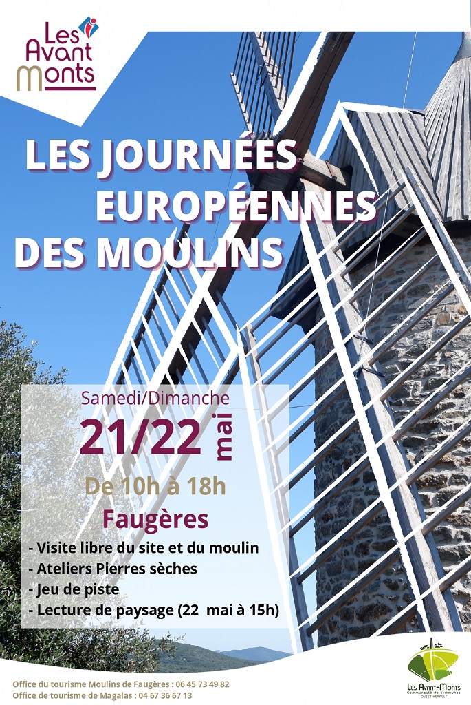 LES JOURNÉES EUROPÉENNES DES MOULINS