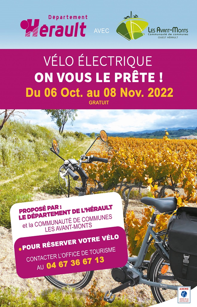 VÉLO ÉLECTRIQUE ON VOUS LE PRÊTE !