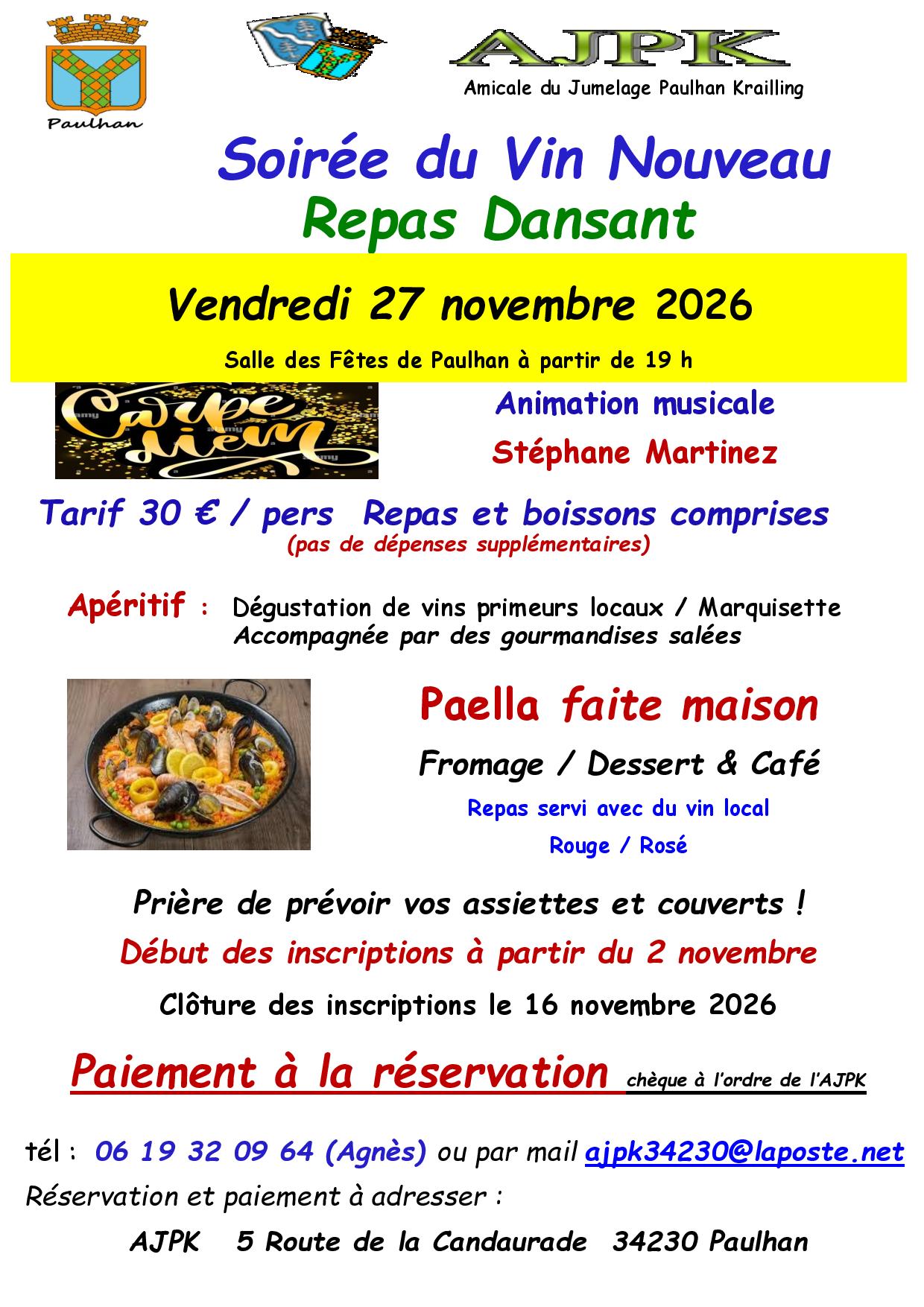Soiree du Vin Nouveau