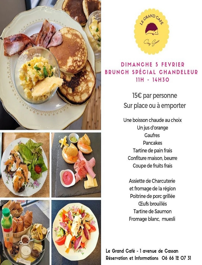 BRUNCH SPÉCIAL CHANDELEUR
