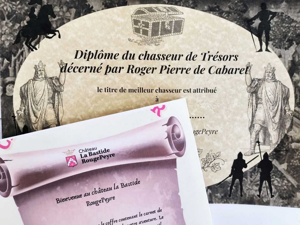 CHASSE AU TRÉSOR - CHÂTEAU LA BASTIDE ROUGEPEYRE