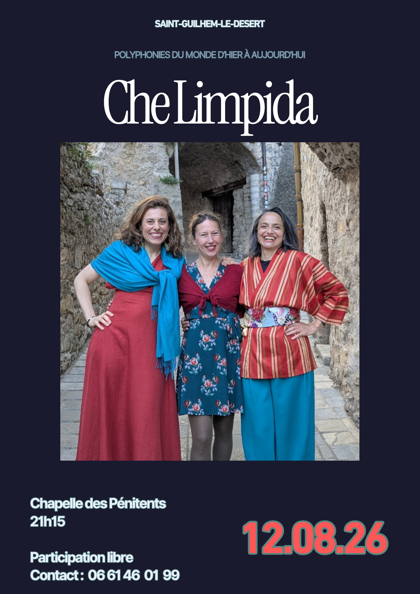 CONCERT « CHE LIMPIDA »