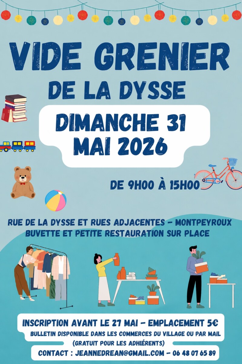 VIDE GRENIER DE LA DYSSE