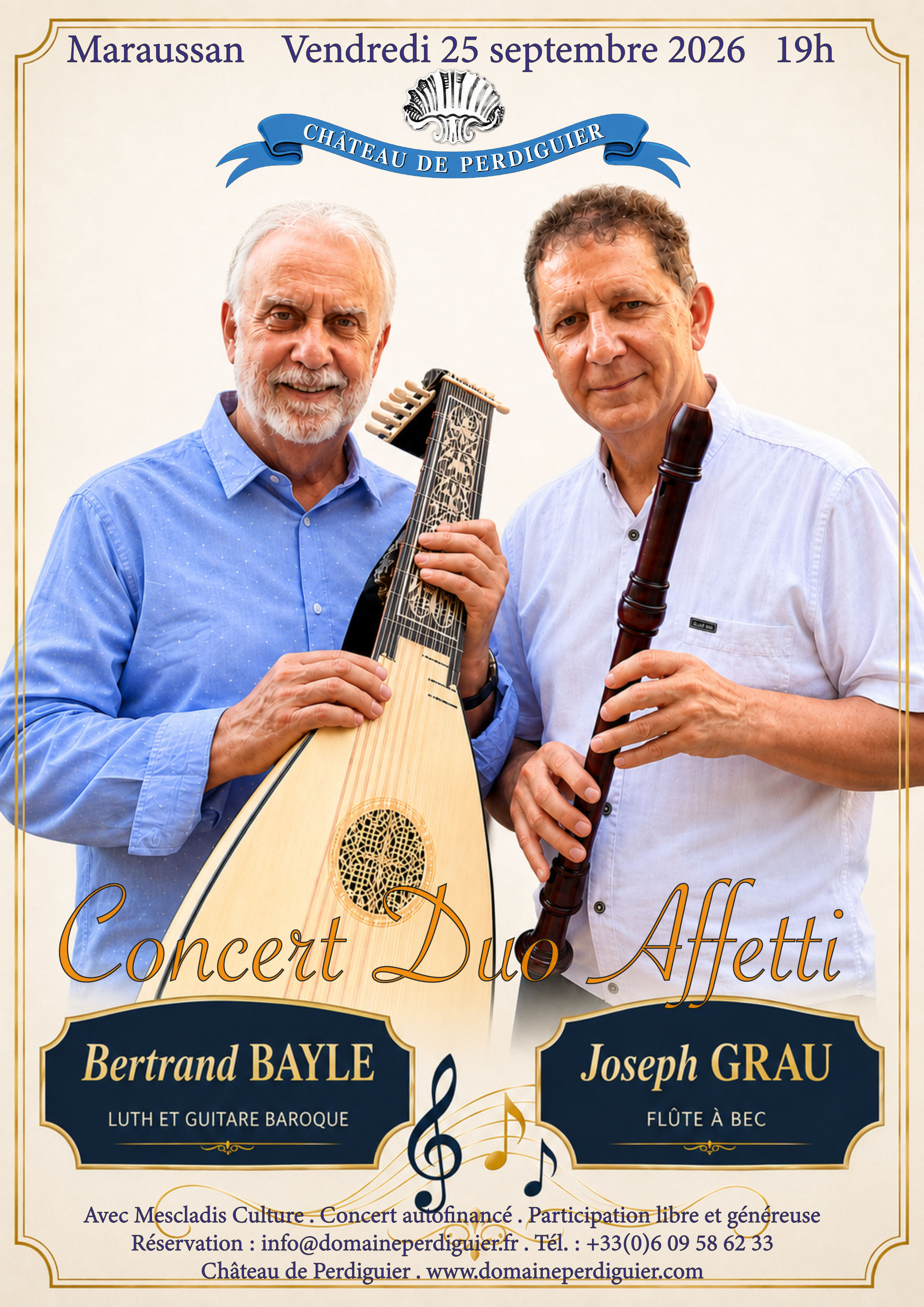DUO AFFETTI - MUSIQUE BAROQUE