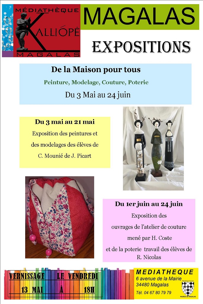 EXPOSITIONS DE LA MAISON POUR TOUS