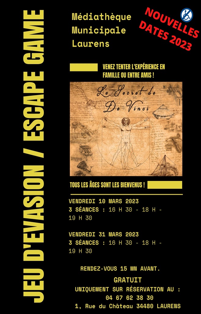 ESCAPE GAME – LE SECRET DE VINCI