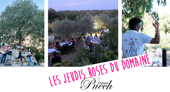 FMA Jeudi Rose - Domaine Puech