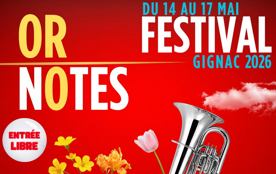 FESTIVAL OR NOTES — visuel événement