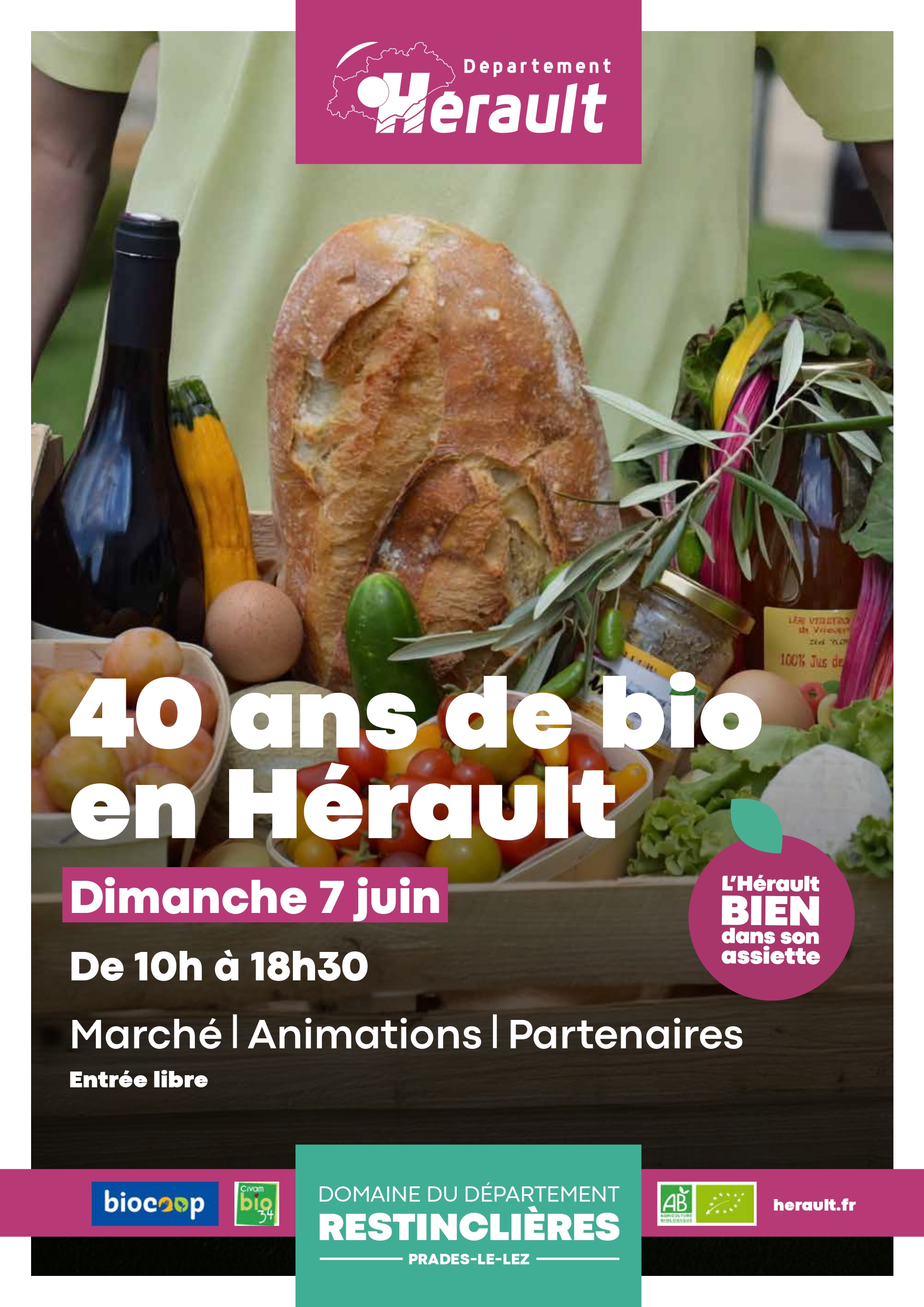40 ANS DE BIO EN HÉRAULT