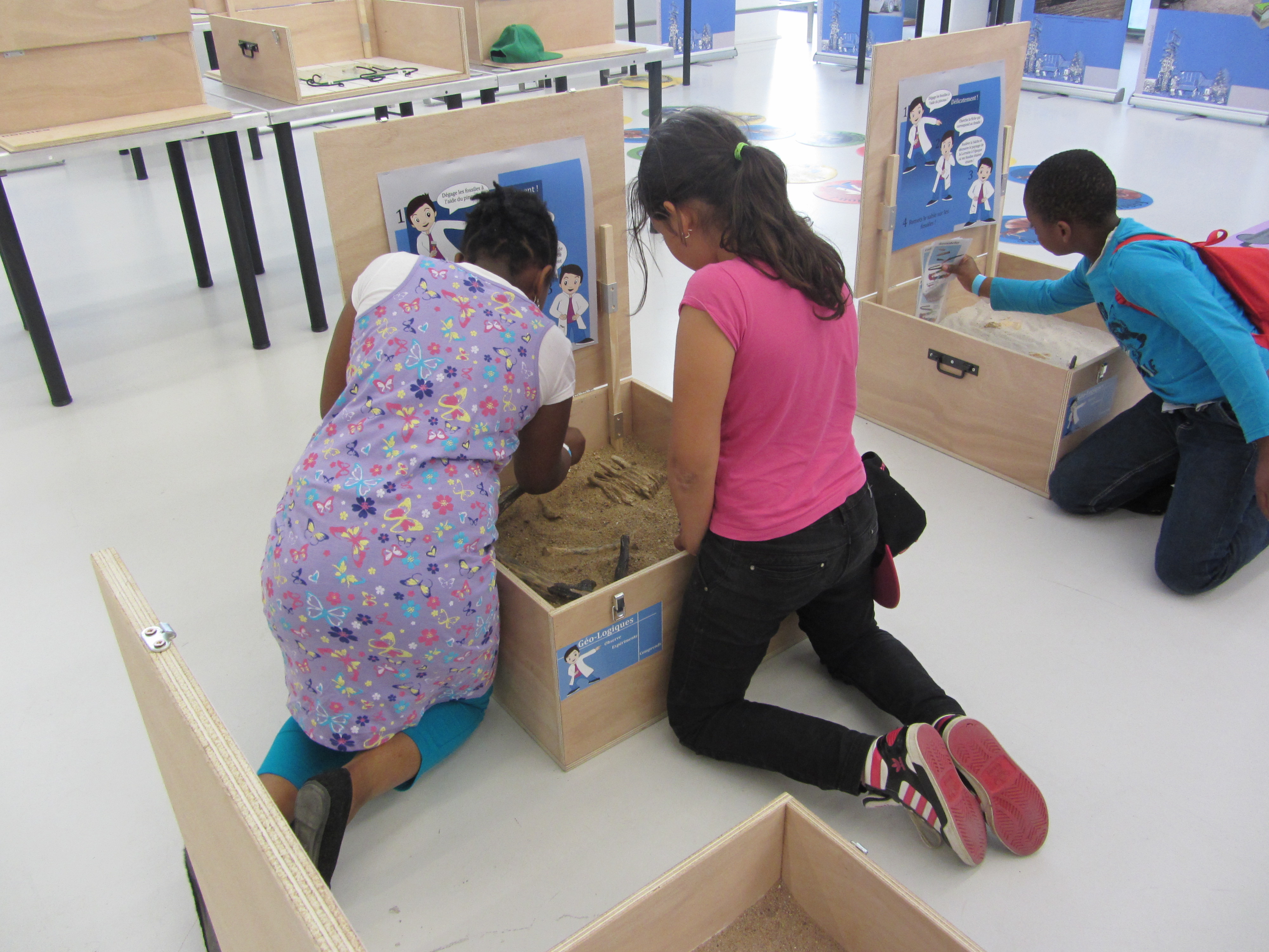VISITES COMMENTÉES DES EXPOSITION POUR ENFANT : LES MERCREDIS DE LA GÉOLOGIE