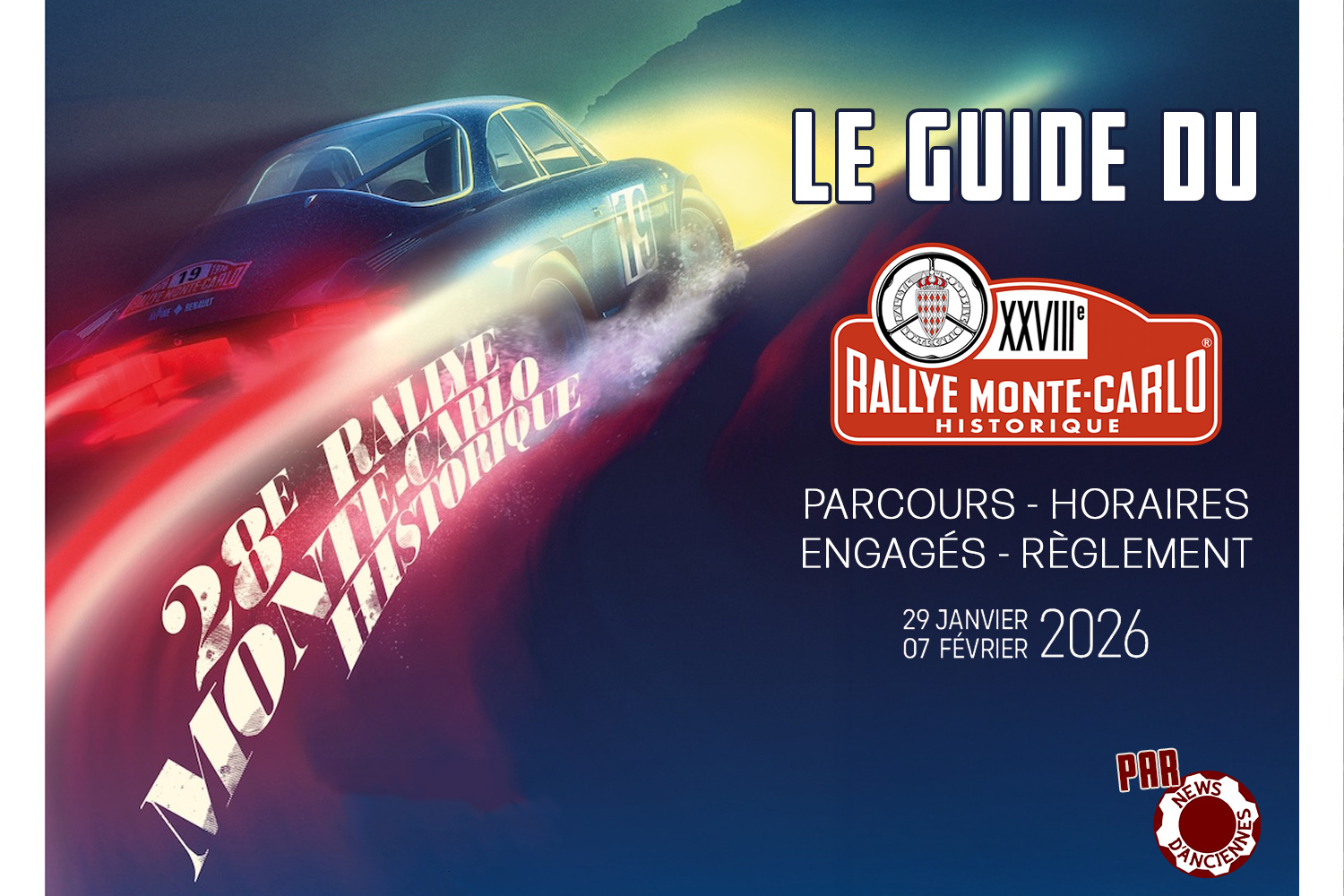 @Passage du Rallye Monte Carlo Historique @Passage du Rallye Monte Carlo Historique