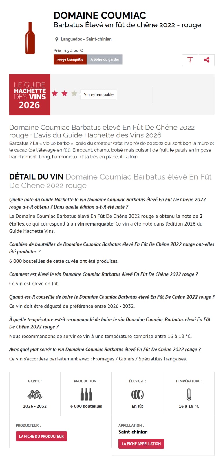 DOMAINE COUMIAC