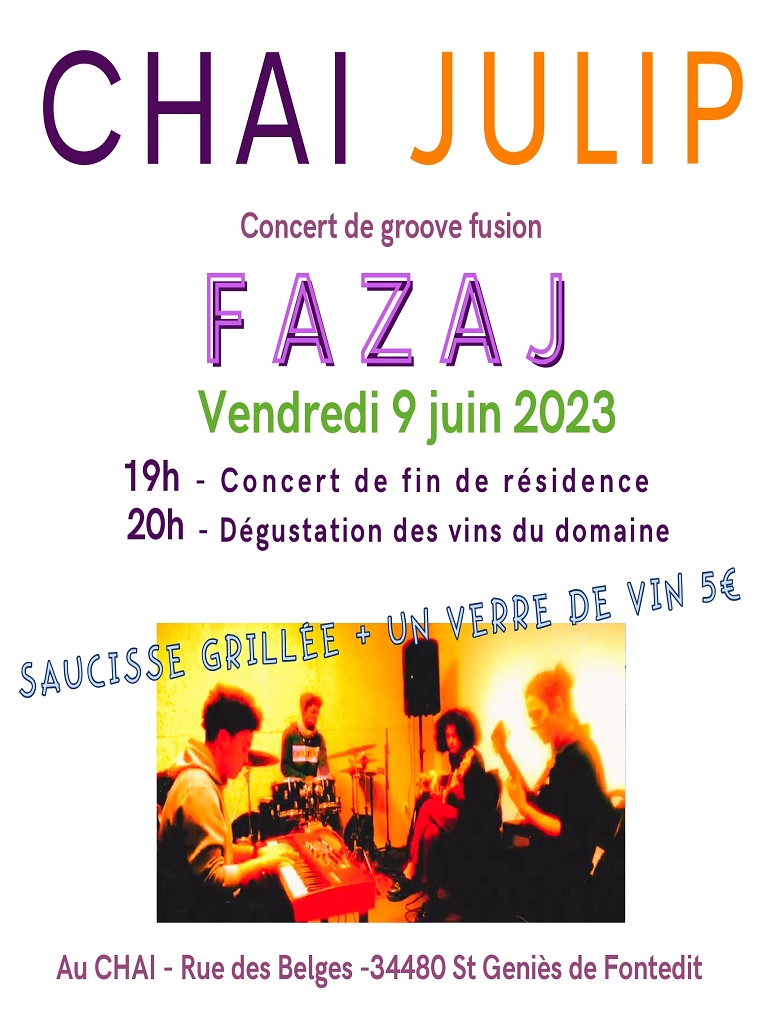 CONCERT DE FAZAJ (GROOVE-FUSION)
