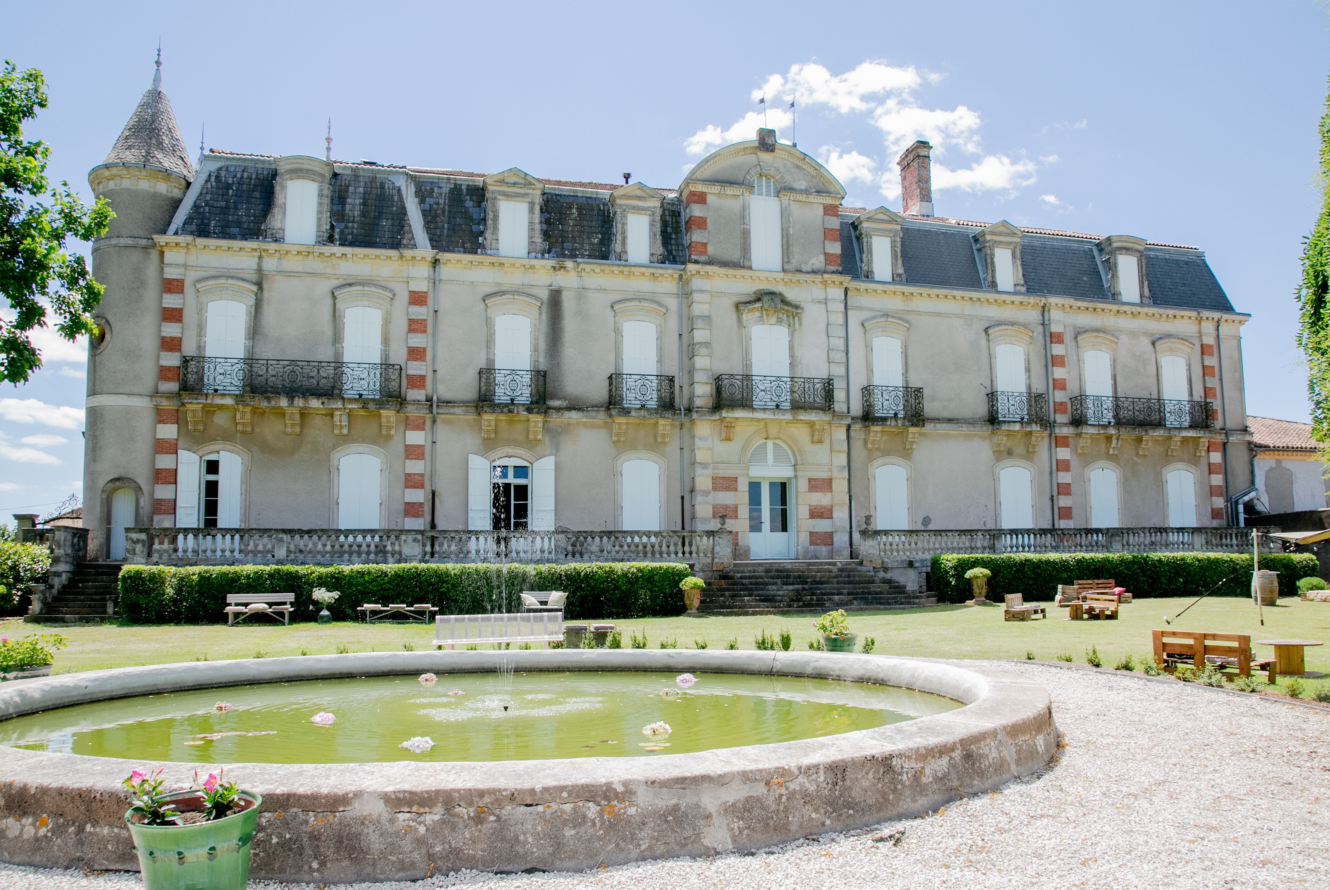 Château and park Domaine La Provenquière