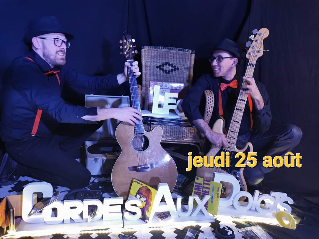 CONCERT LIVE AVEC « LES CORDES AUX DOIGTS »