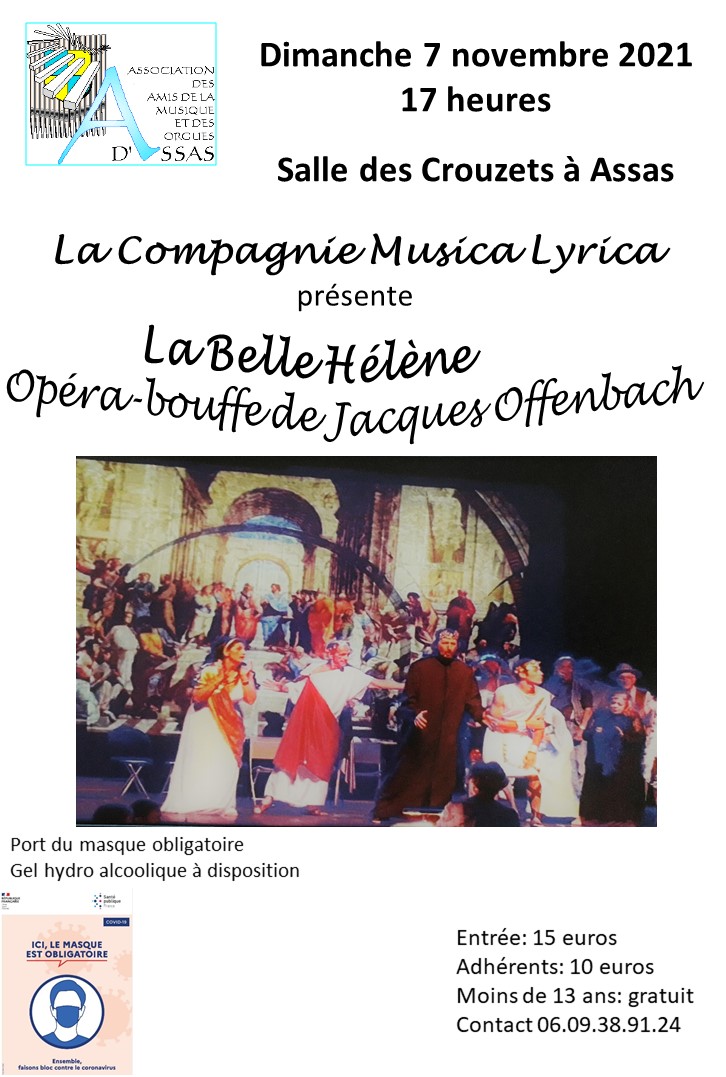 La Belle Hélène Projet affiche 7 nov21