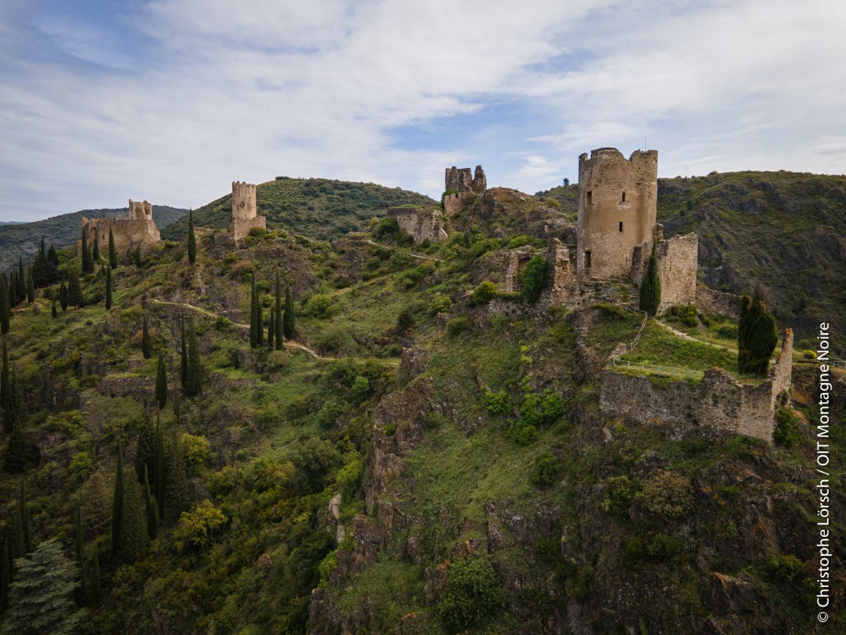 LES QUATRE CHÂTEAUX DE LASTOURS