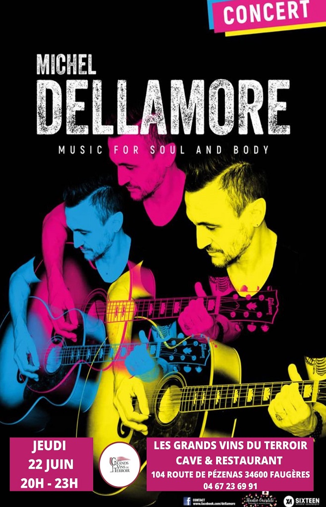 SOIRÉE CONCERT – MICHEL DELLAMORE