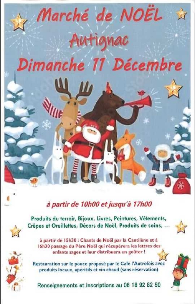 MARCHÉ DE NOËL AUTIGNAC