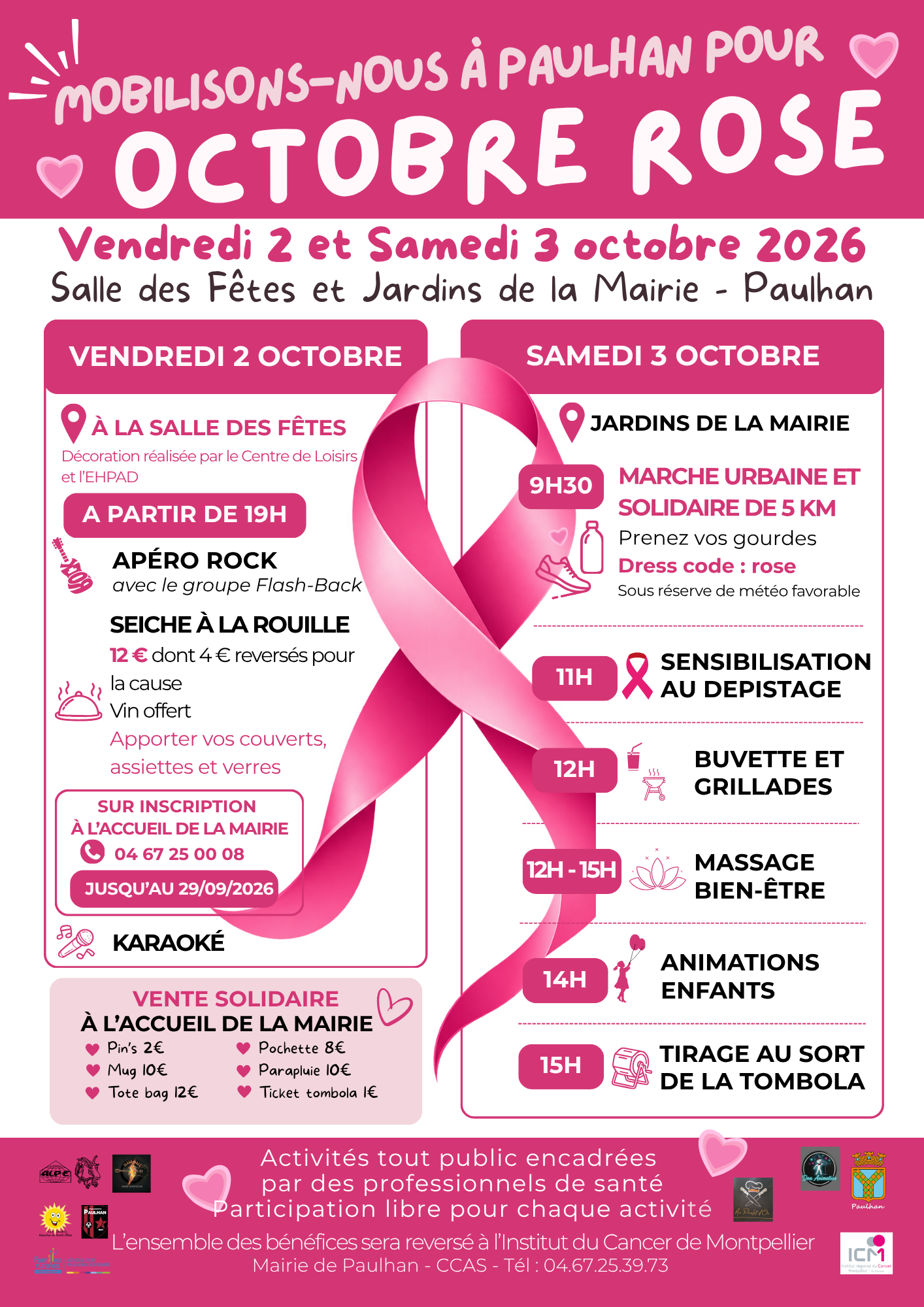 OCTOBRE ROSE 2026 A PAULHAN