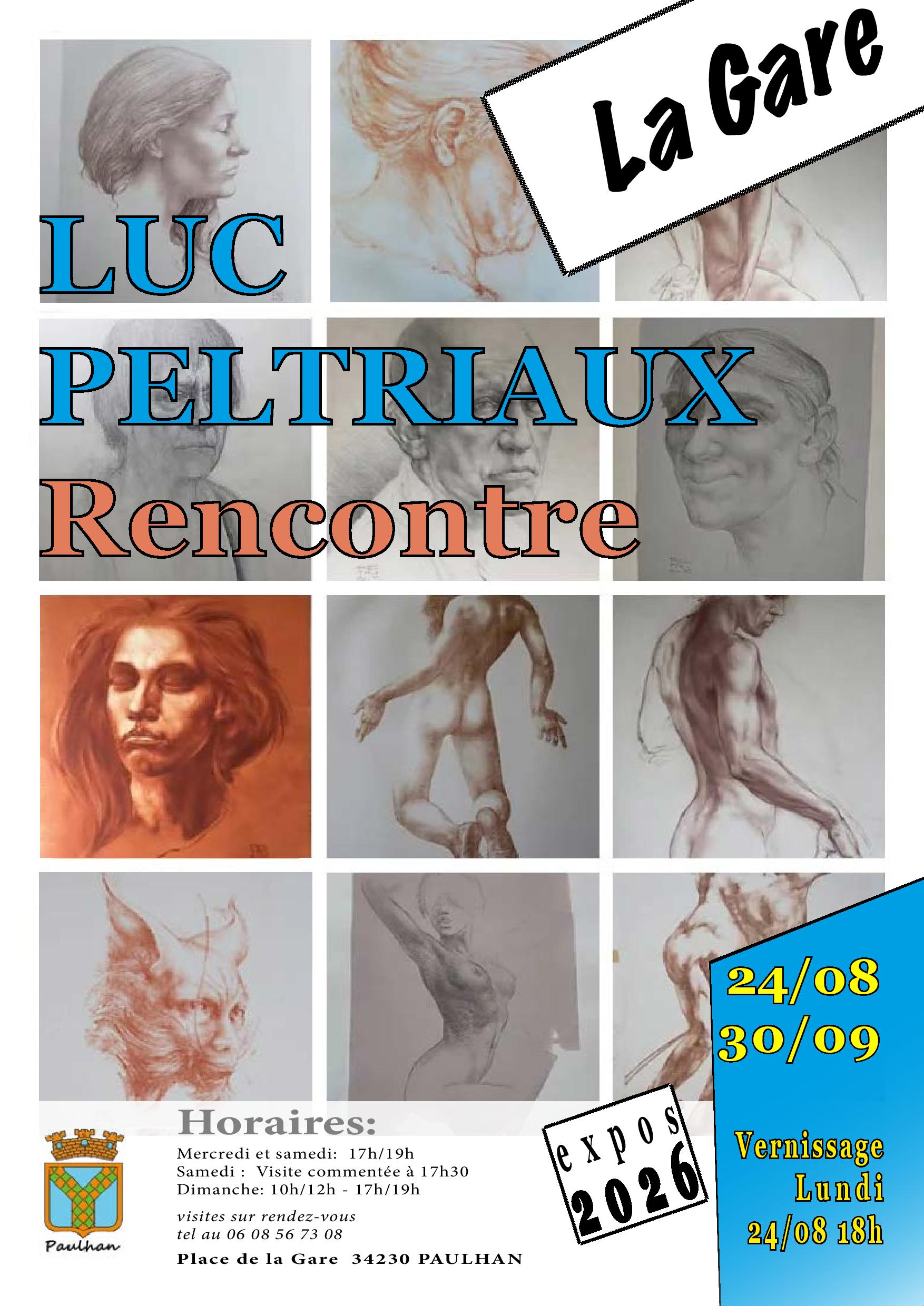 EXPOSITION LUC PELTRIAUX