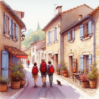 BALADES DU P'TIT BALUCHON : COLOMBIERS