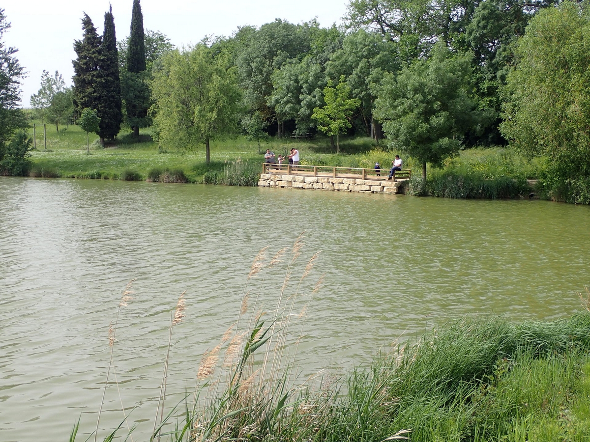 LAC DE FONTORBE - PONTON DE PÊCHE