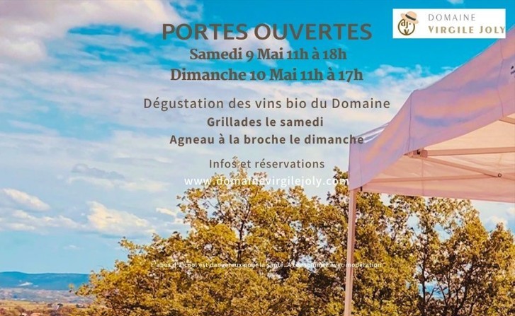 PORTES OUVERTES AU DOMAINE BIOLOGIQUE VIRGILE JOLY — visuel événement
