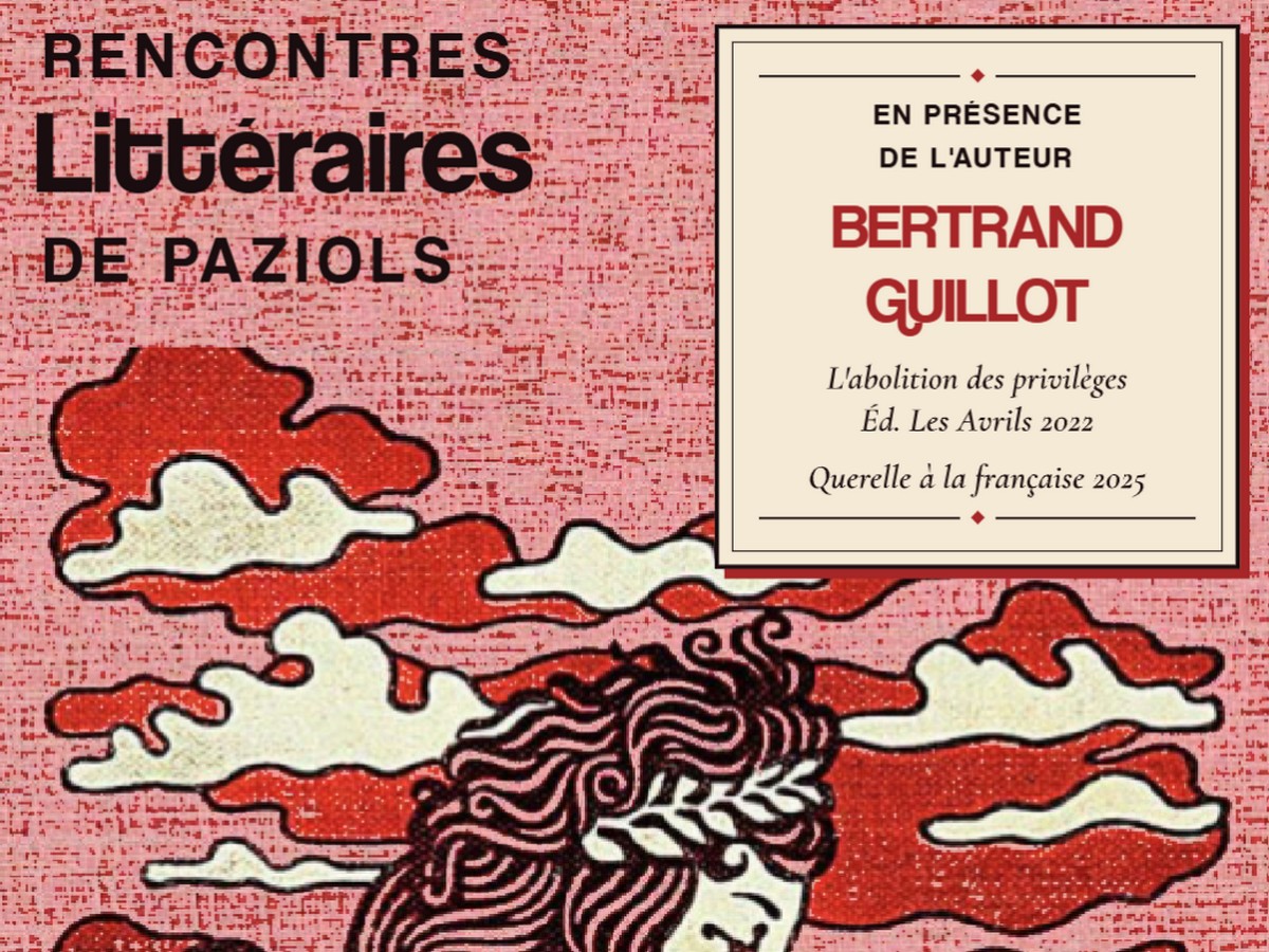 RENCONTRES LITTÉRAIRES DE PAZIOLS