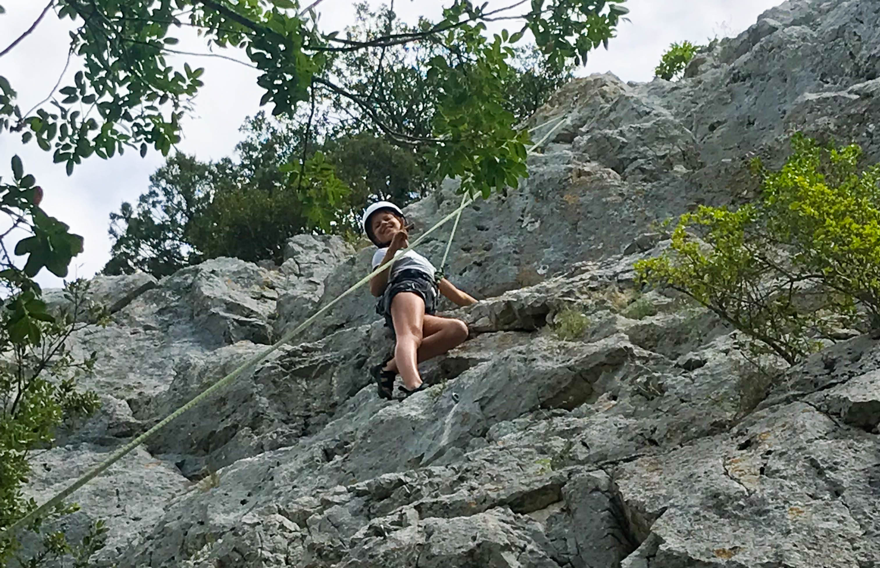 SITE D'ESCALADE DE SAUGRAS - ROC DE PAMPELUNE