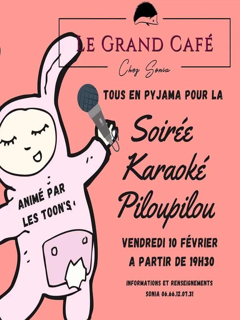 SOIRÉE KARAOKÉ PILOUPILOU