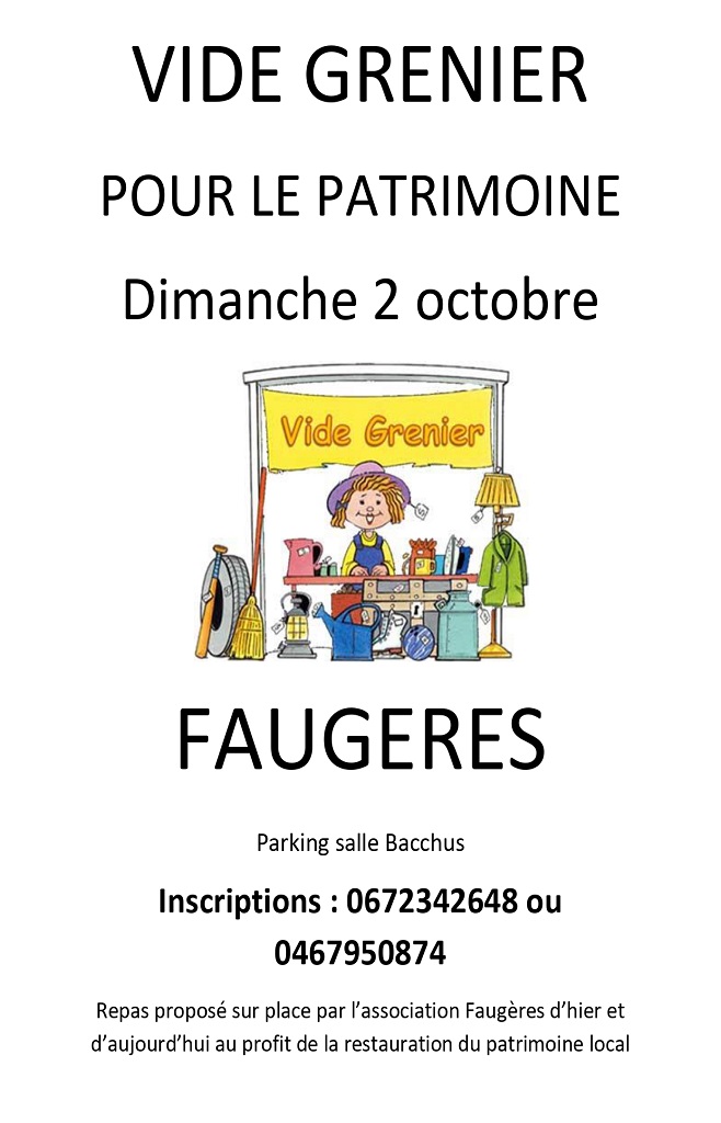 VIDE-GRENIER