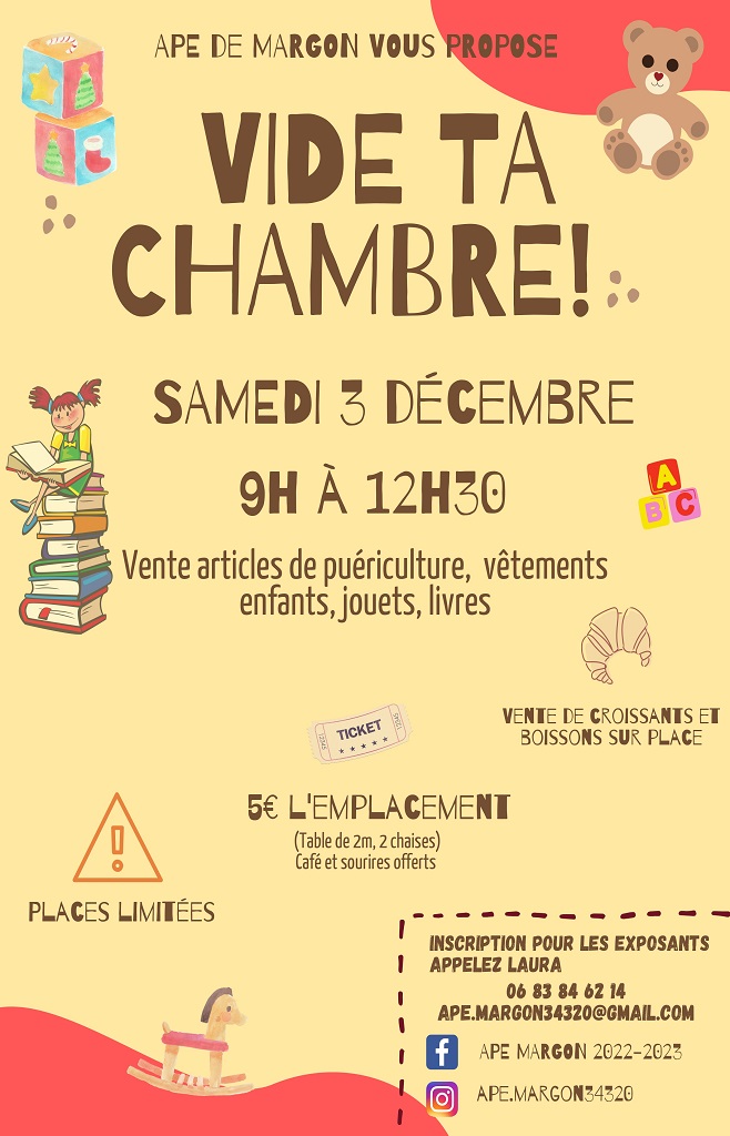 VIDE TA CHAMBRE
