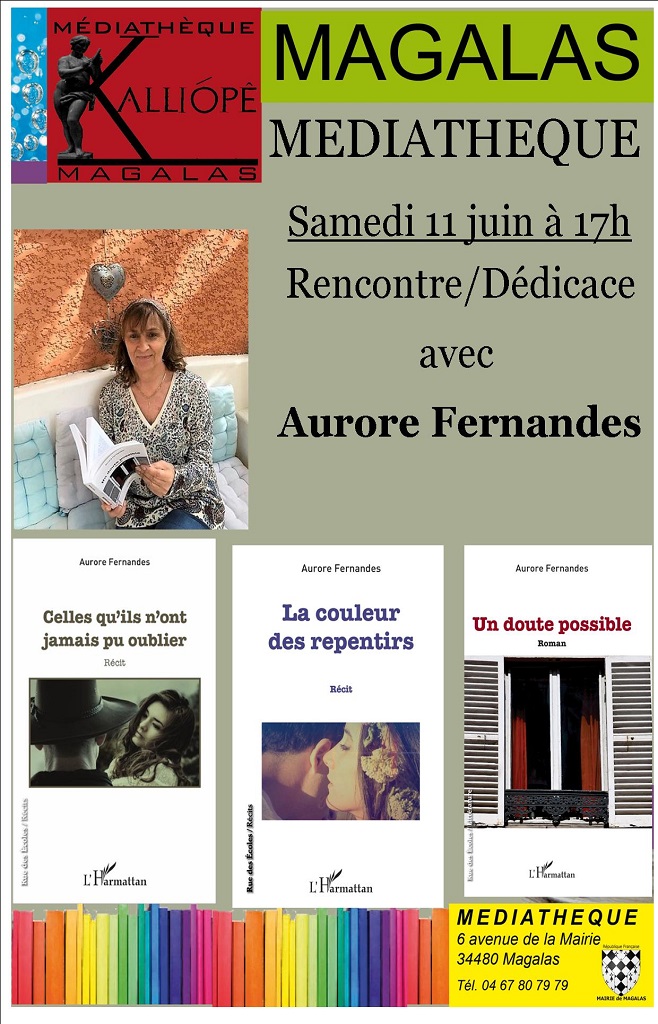 RENCONTRE / DÉDICACE AVEC AURORE FERNANDES